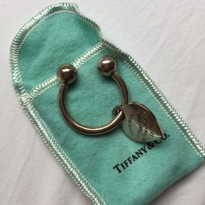 Tiffany Key Ring with 2012 Removable Charm